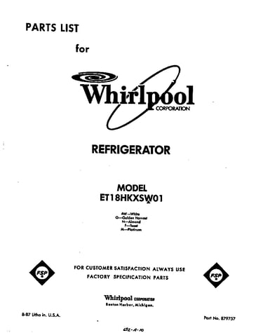 Front cover