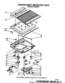 Compartment separator