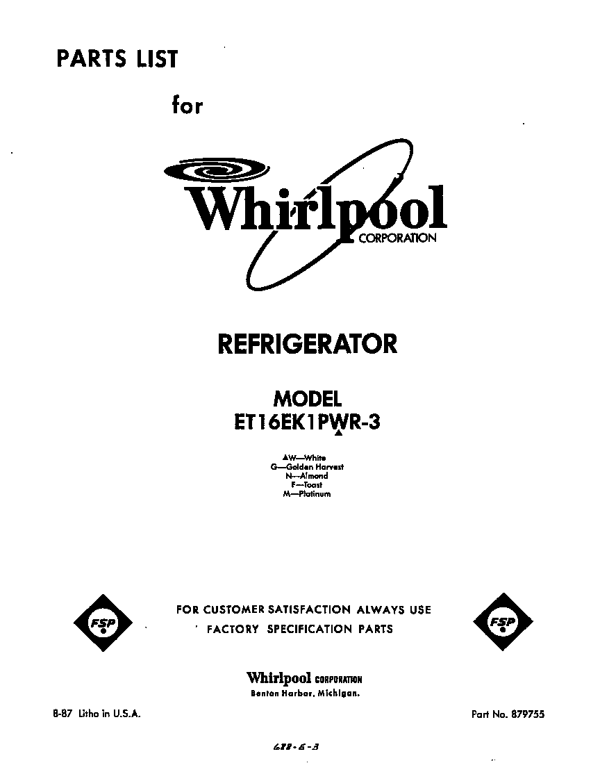 Front cover