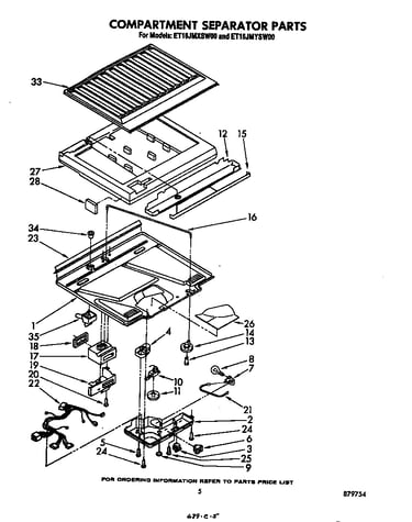 Compartment separator