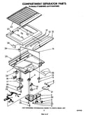 Compartment separator