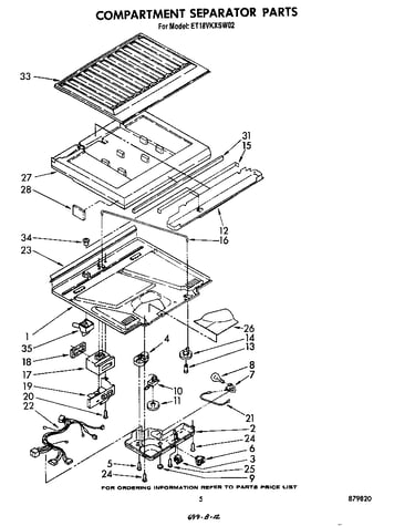 Compartment separator
