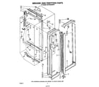 KitchenAid KSRF26DSWHY1 breaker and partition diagram
