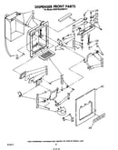 Dispenser front