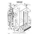 Whirlpool ED22PMXSW00 cabinet diagram