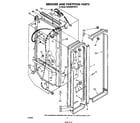 Whirlpool ED22EMXPWR2 breaker and partition diagram