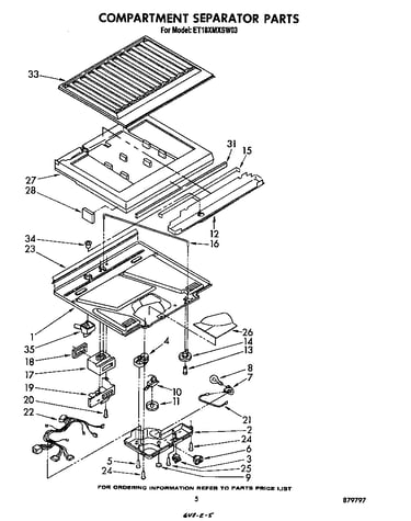 Compartment separator