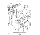 Whirlpool ET14EKXRWR1 cabinet diagram