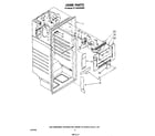 Whirlpool ET14EKXRWR1 liner diagram