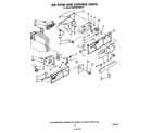KitchenAid KSRF22DSWHY1 air flow and control diagram