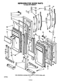 Refrigerator door