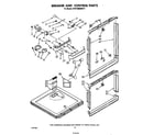 KitchenAid KFRF19MSWHY1 breaker and control diagram