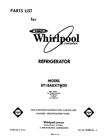 Front cover