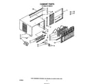 Whirlpool AC1204XT0 cabinet diagram