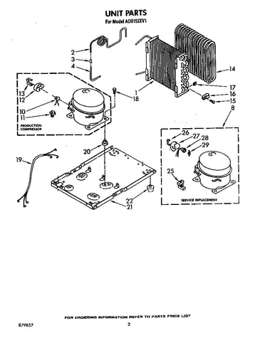 Unit parts