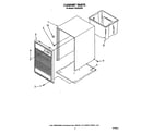 Whirlpool AD0202XV0 cabinet parts diagram