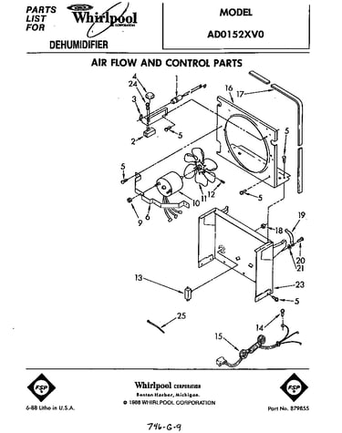 Air flow and control parts