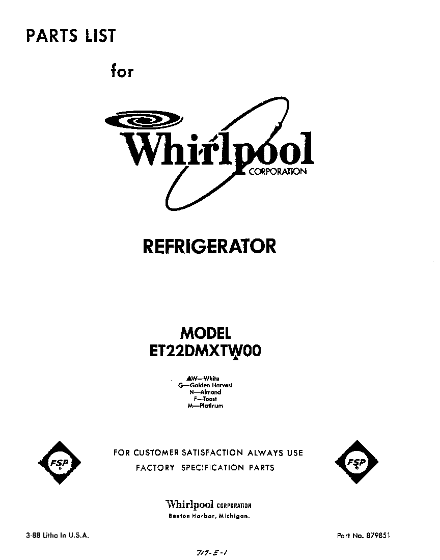 Front cover