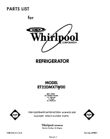 Front cover