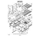 Whirlpool ET22DMXTW00 shelf diagram