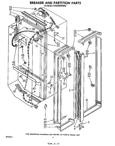 Breaker and partition