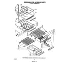 Whirlpool ED26MMXRWR2 refrigerator interior diagram