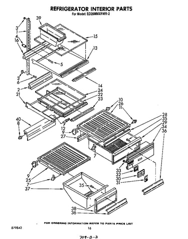 Refrigerator interior
