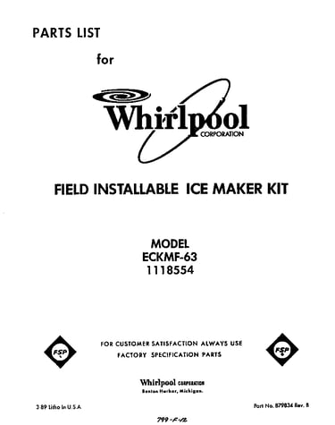 Cover page