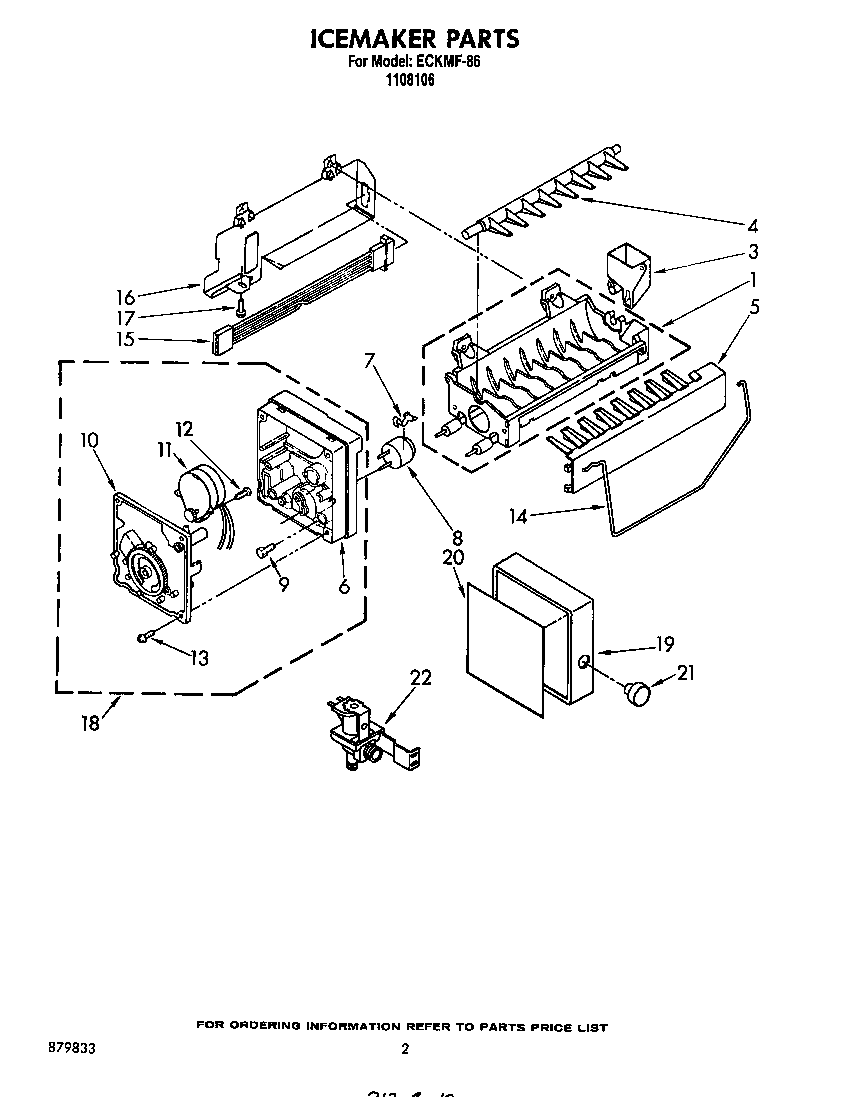 Icemaker assembly