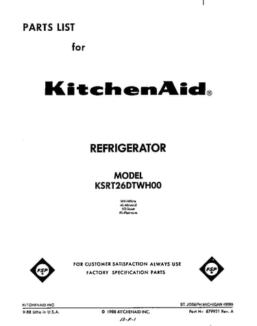 Front cover