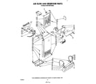 KitchenAid KSRT26DTWH00 air flow and reservoir diagram