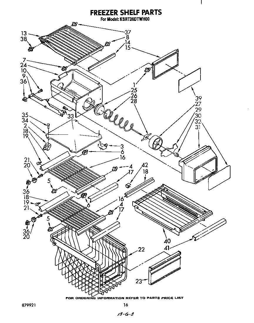 Freezer shelf