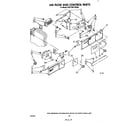 KitchenAid KSRT26DTWH00 air flow and control diagram