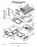 Refrigerator shelf