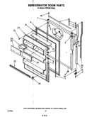 Refrigerator door