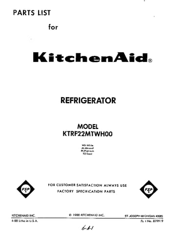 Front cover