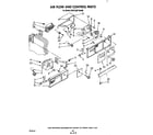 KitchenAid KSRF22DTWH00 air flow and control diagram