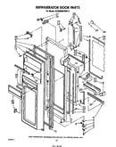 Refrigerator door