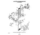 KitchenAid KSRF36DTX00 air flow and reservoir diagram