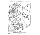 KitchenAid KTRF18MTWH00 compartment separator and control diagram