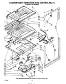 Compartment separator and control
