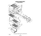 Whirlpool ED22PRXRWR1 freezer interior diagram