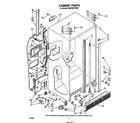 Whirlpool ED25PWXTW00 cabinet diagram
