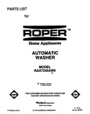 Front cover