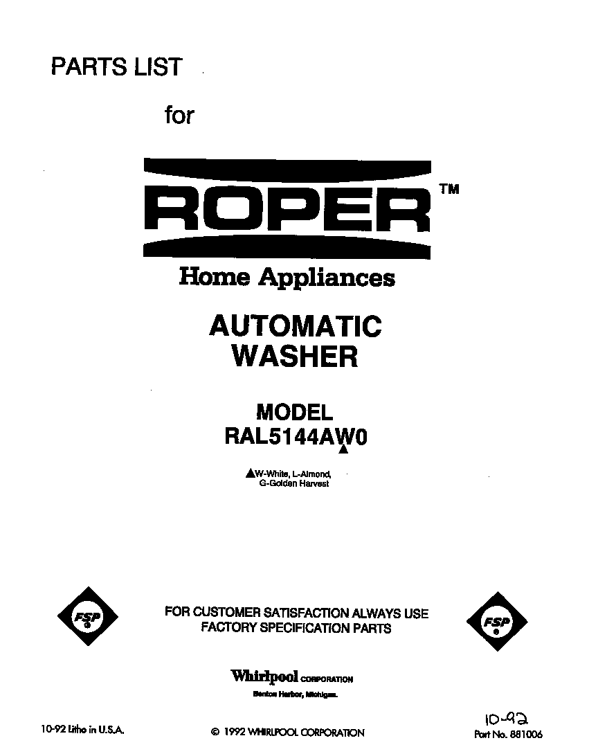Front cover