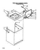 Top and cabinet