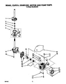 Brake, clutch, gearcase, motor, and pump