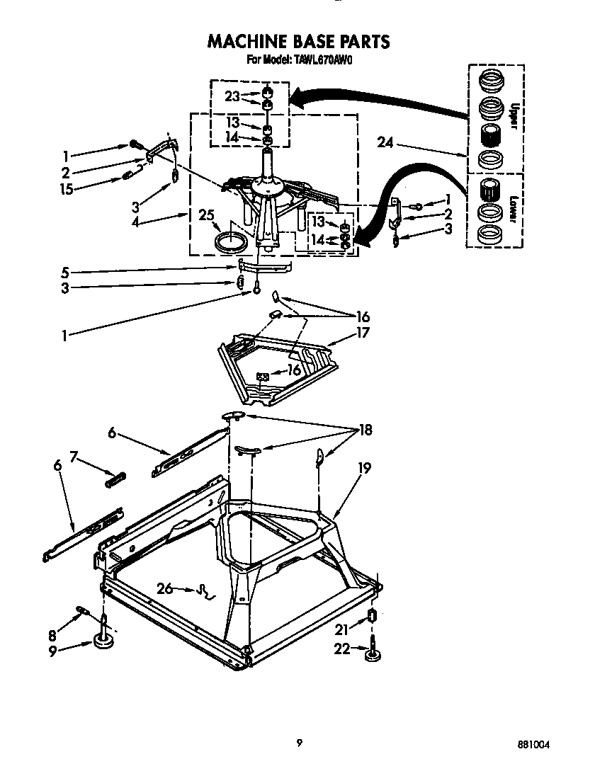 Machine base