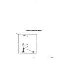 Estate TAWL650AW0 miscellaneous diagram