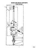 Brake and drive tube